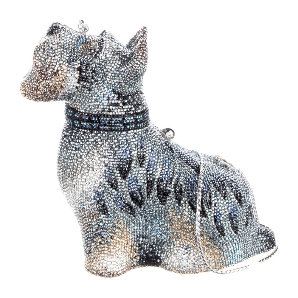 Judith Leiber Scottie Dog Clutch Bag